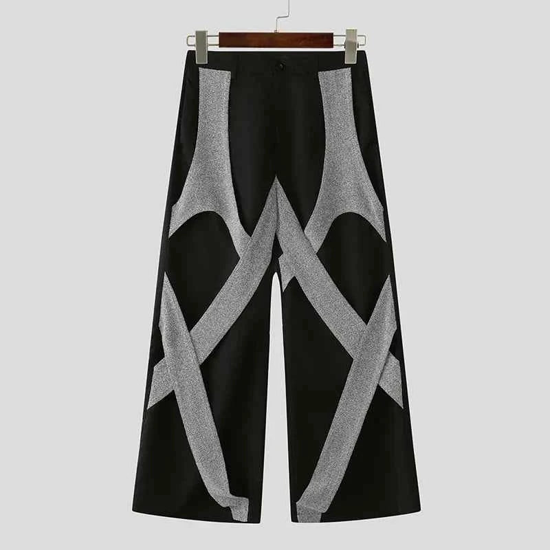 Sparkling Korean Style Deconstructed Trousers
