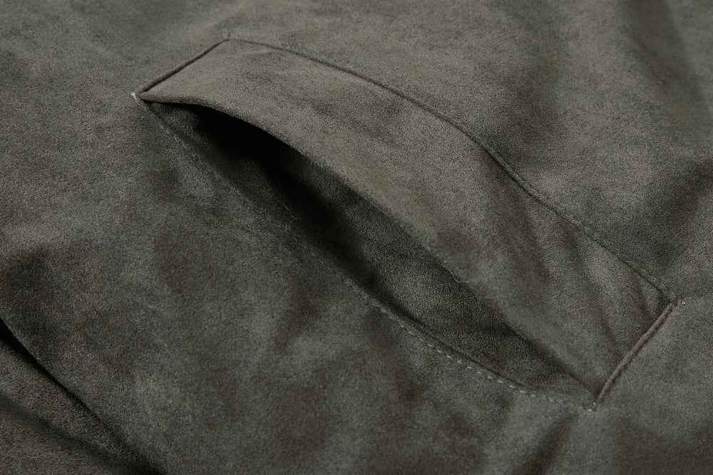 Breathable Single Breasted Faux Fur Jacket