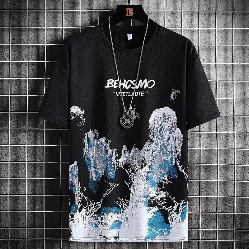 Elegant Acrylic Paint T-Shirt