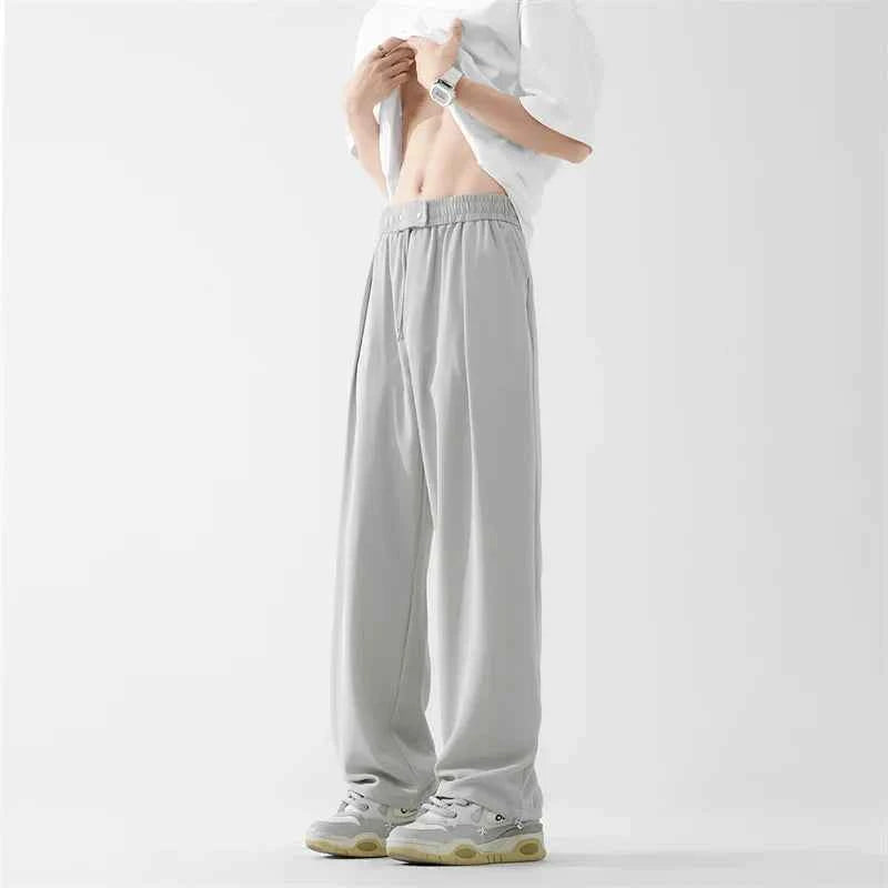 Streetwear Comfort Solid Summer Baggy Harem Pants