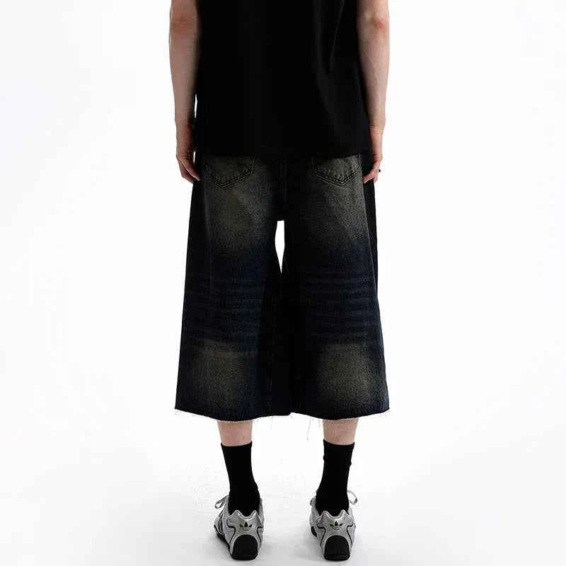 Vintage Washed Soft Touch Straight Denim Jeans