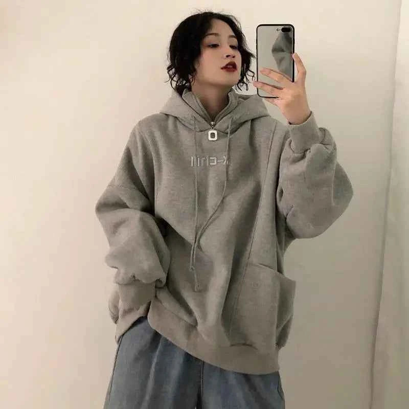 Thick Velvet Cool Winter Hoodie
