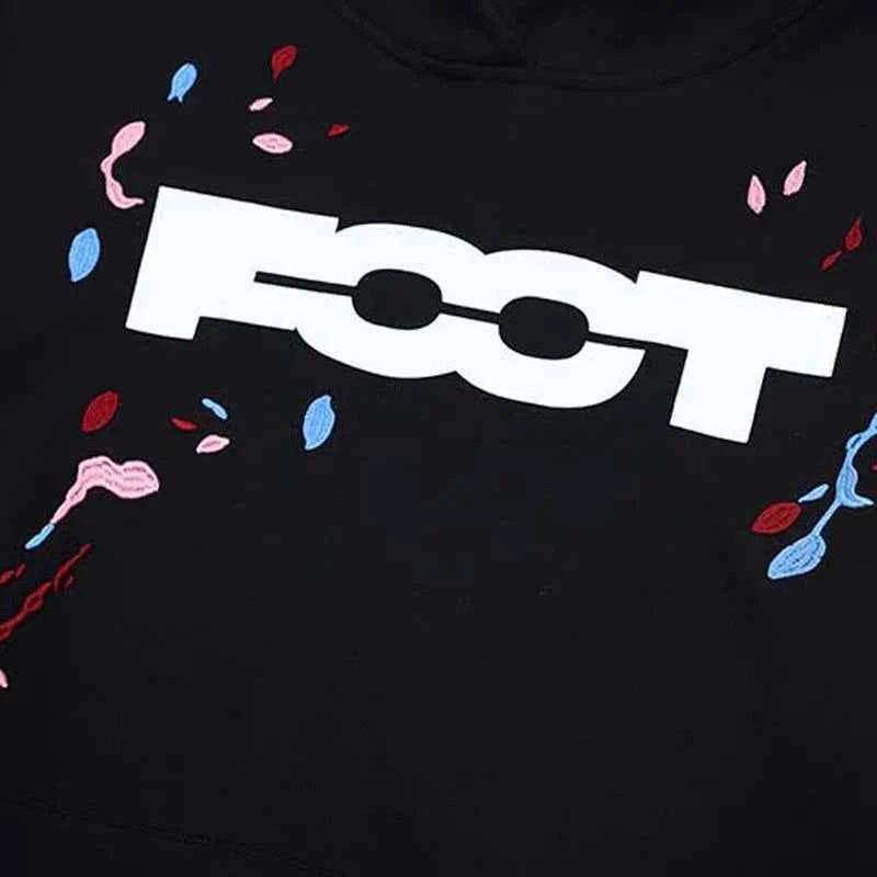 Spring Cool Standard Embroidered Loose Fit Hoodie