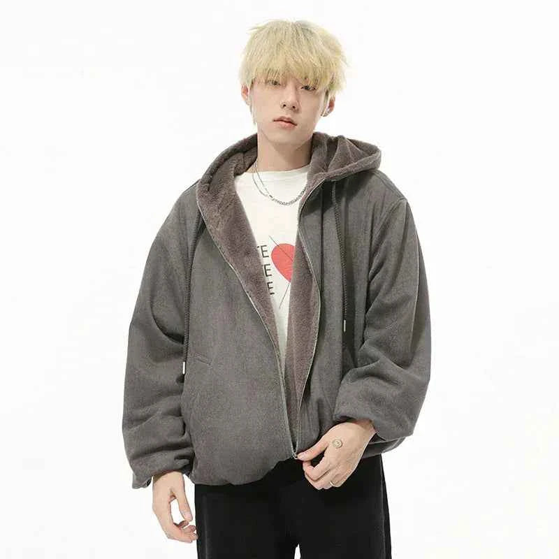 Zip Up Hoodie Overtailled Casual
