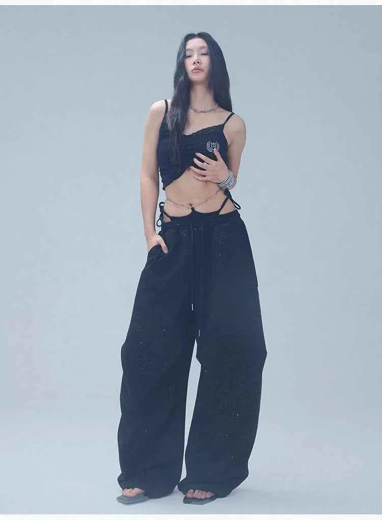 Women Cool Waistband Dance Pants