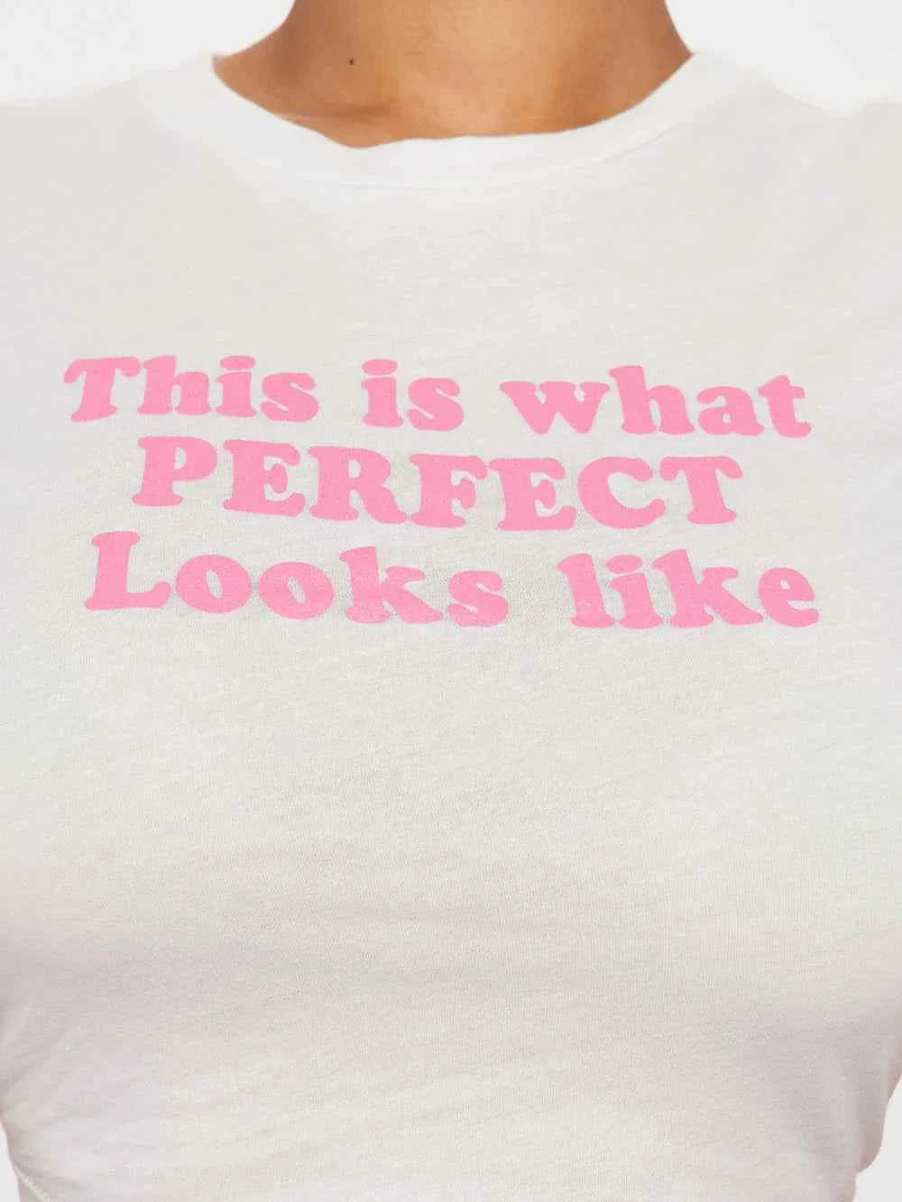 Stylish Perfect Baby Crop T-Shirt