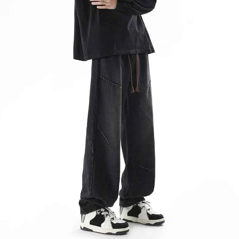 Autumn American Style Baggy Workwear Jeans