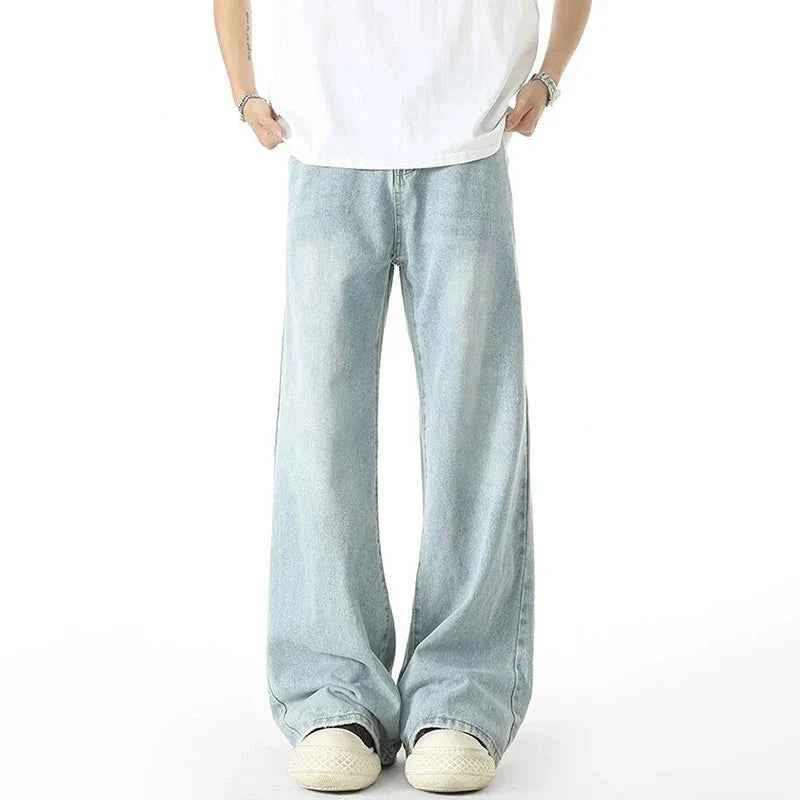 Cleanfit Korean Style Solid Color Casual Jeans