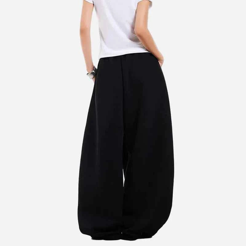 Streetwear Korean Style Wide Leg Sports Jogger