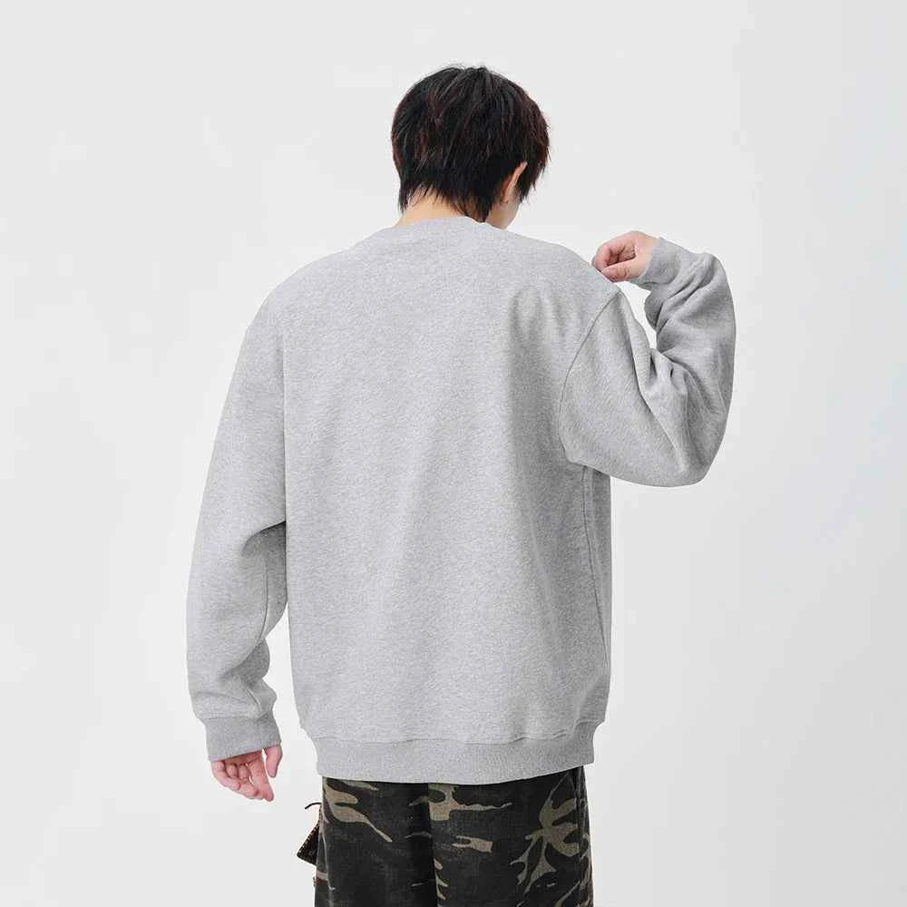 Y2K Abstract Pattern Crew Neck Sweatshirt