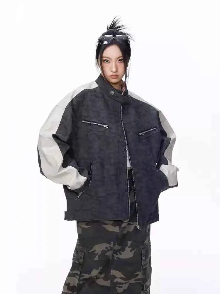 Vintage Hip Hop Retro Couple PU Leather Jacket