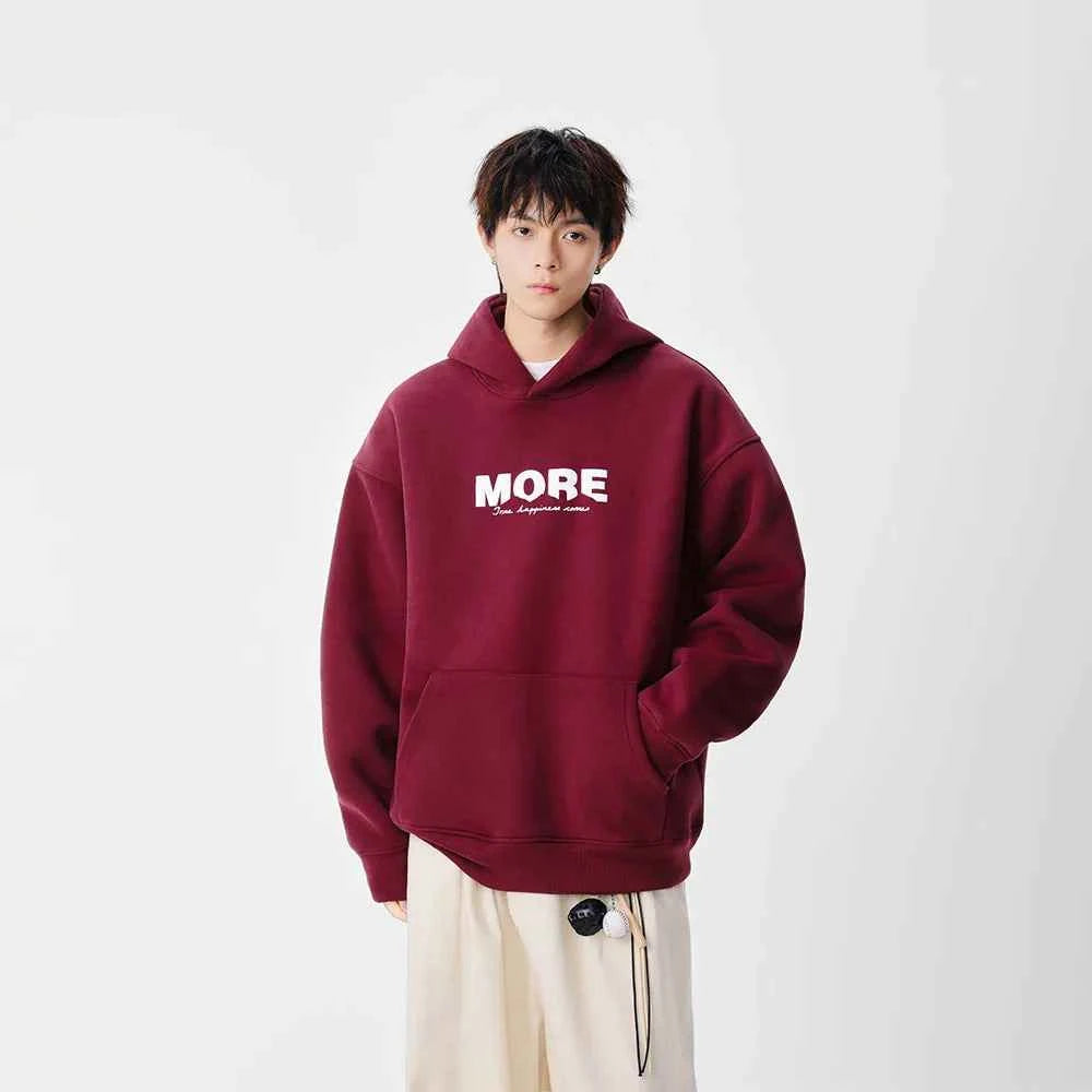 Y2K Signature Letter Print Casual Hoodie