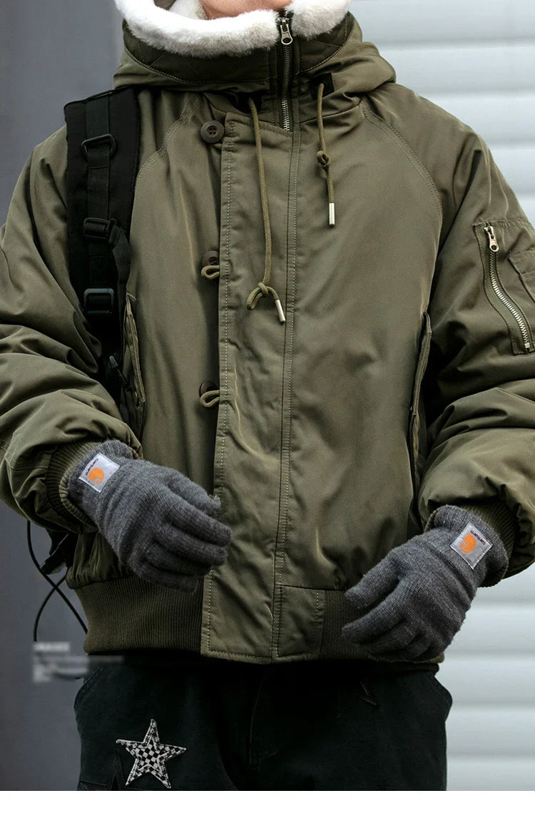 Winter American Fur Interior Parka Jacket