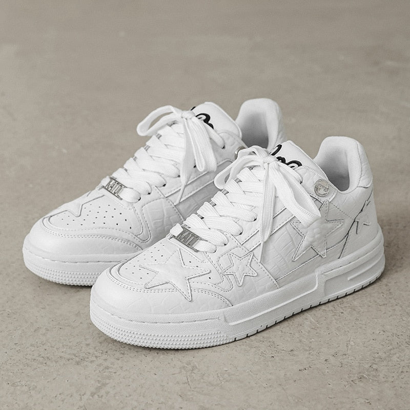 Stars Chunky Shoes - Multi-Dimensional Luxury Platform Trainers | LuxuryUrbanwear
