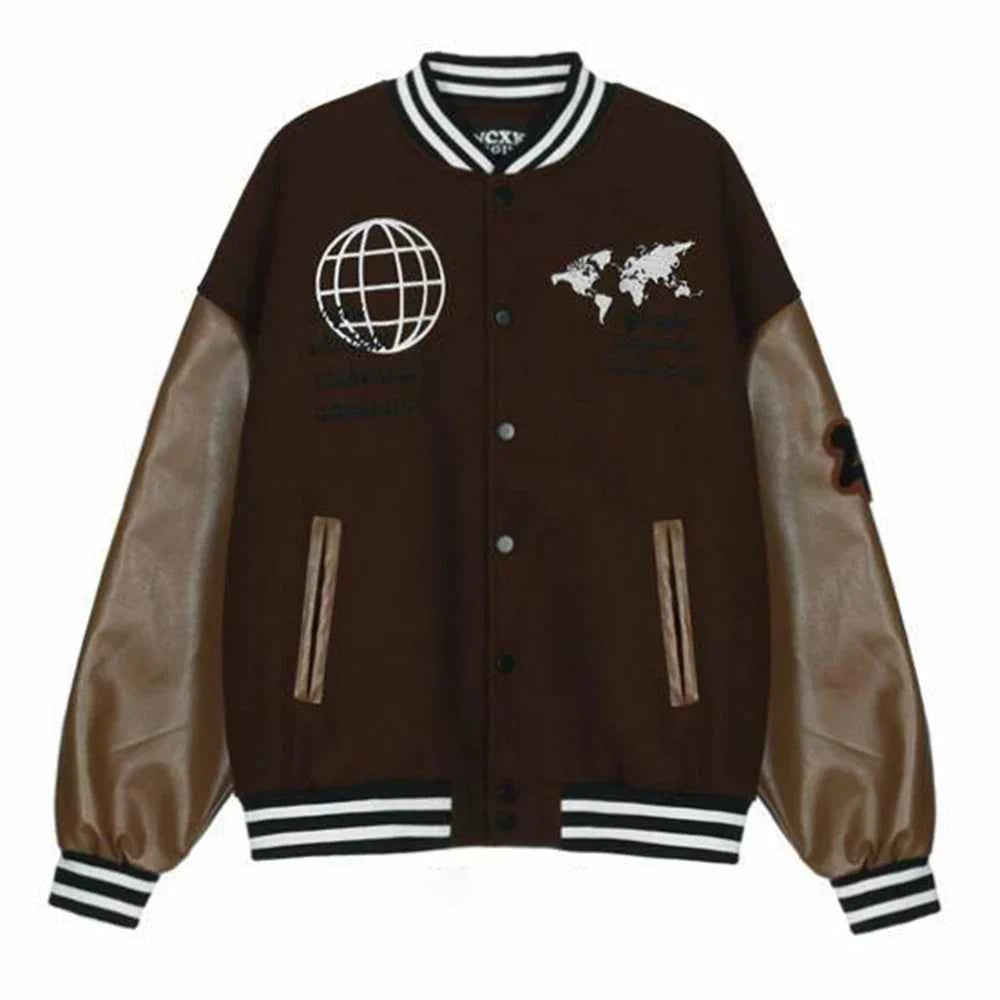 Retro American Style Baseball Versatile Jacket