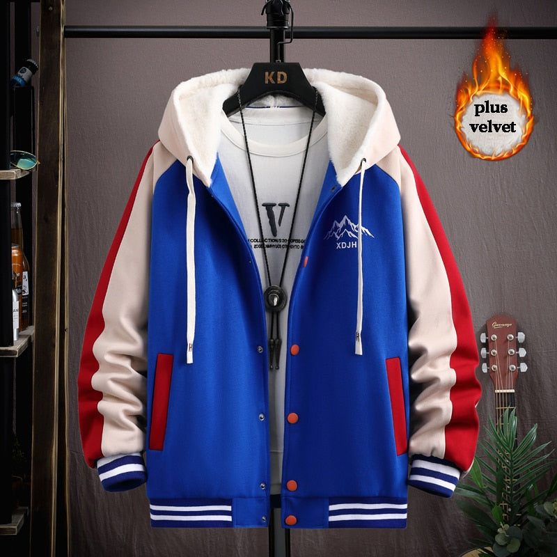 XDJH Hooded Varsity Jacket