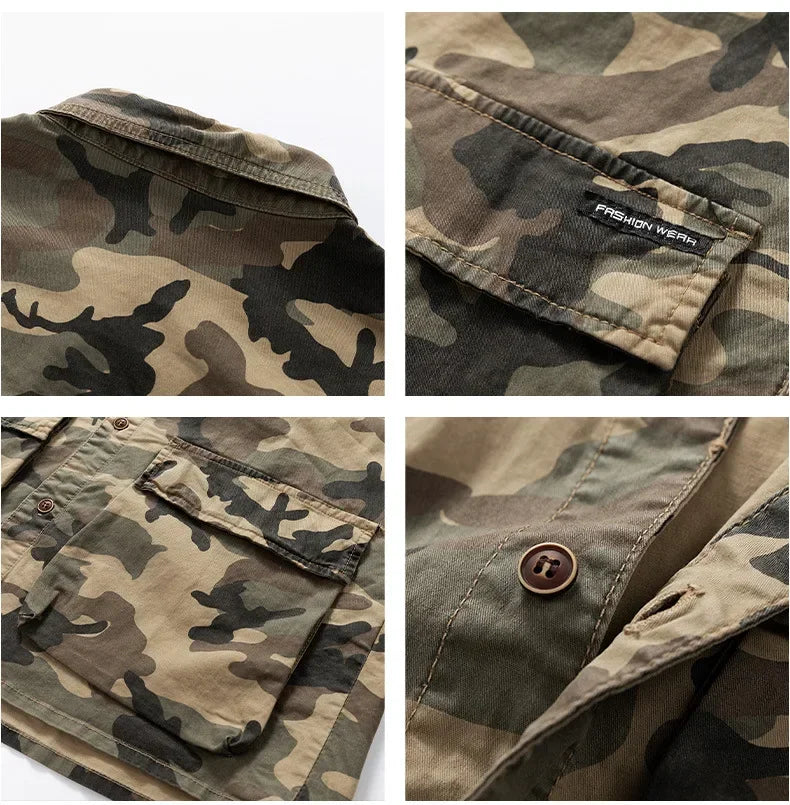 Field Camo Utility Overshirt