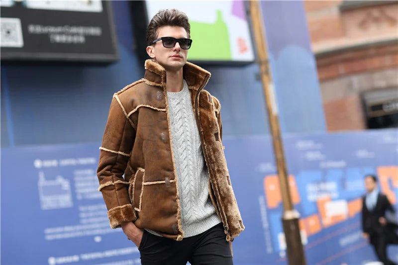 Outwear Parka Fur Collar Jacket