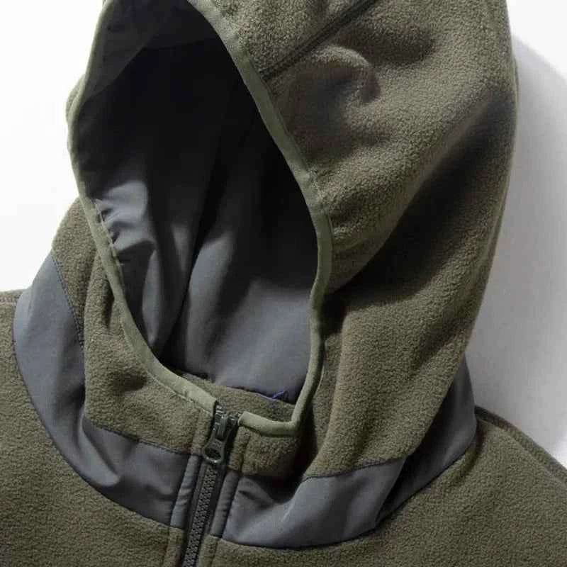 Fashionable Winter Safari Style Cashmere Jacket