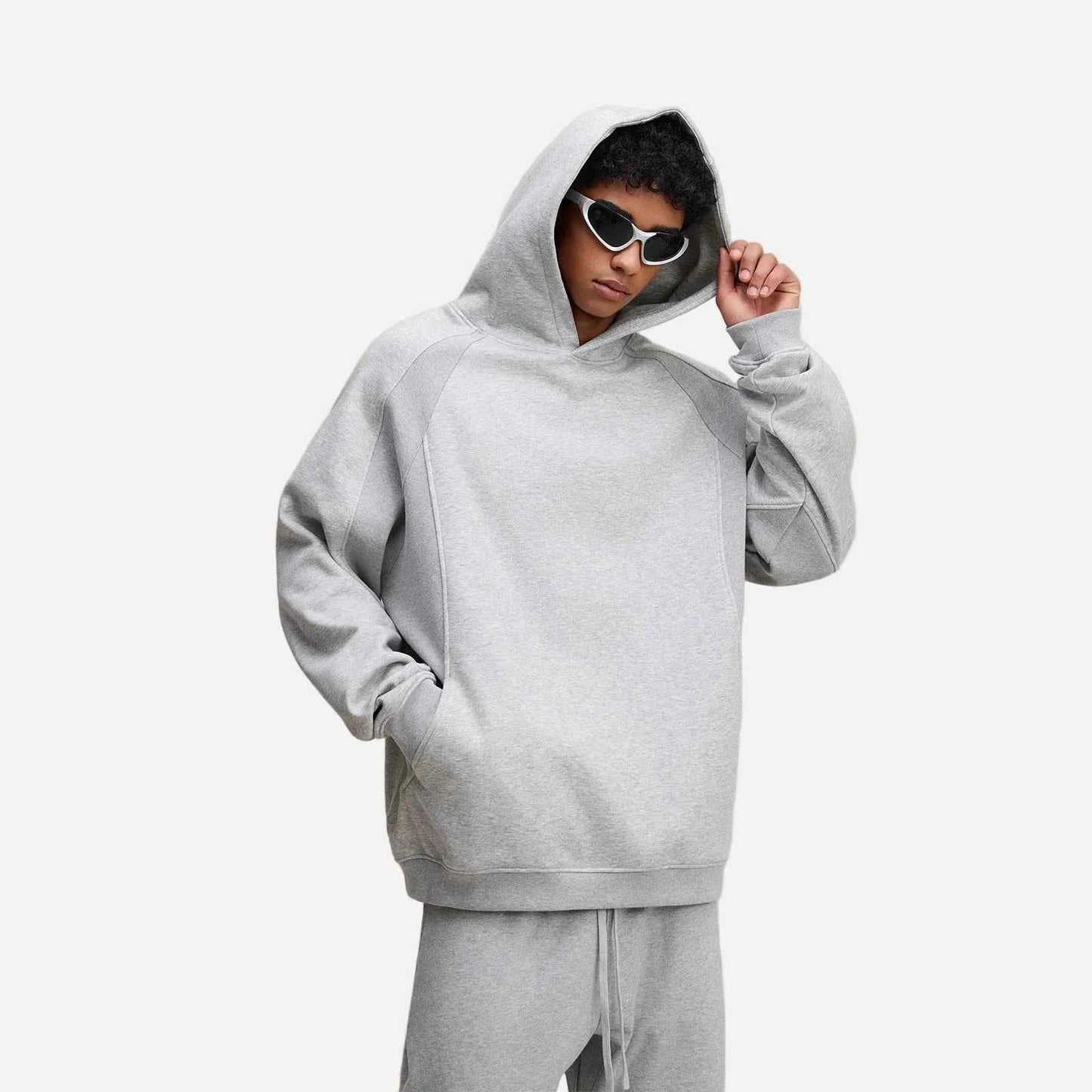 Cozy American Style Fleece Hoodie