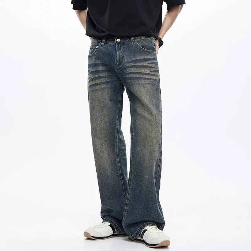 Vintage Flared Denim Pants Bootcut Jeans