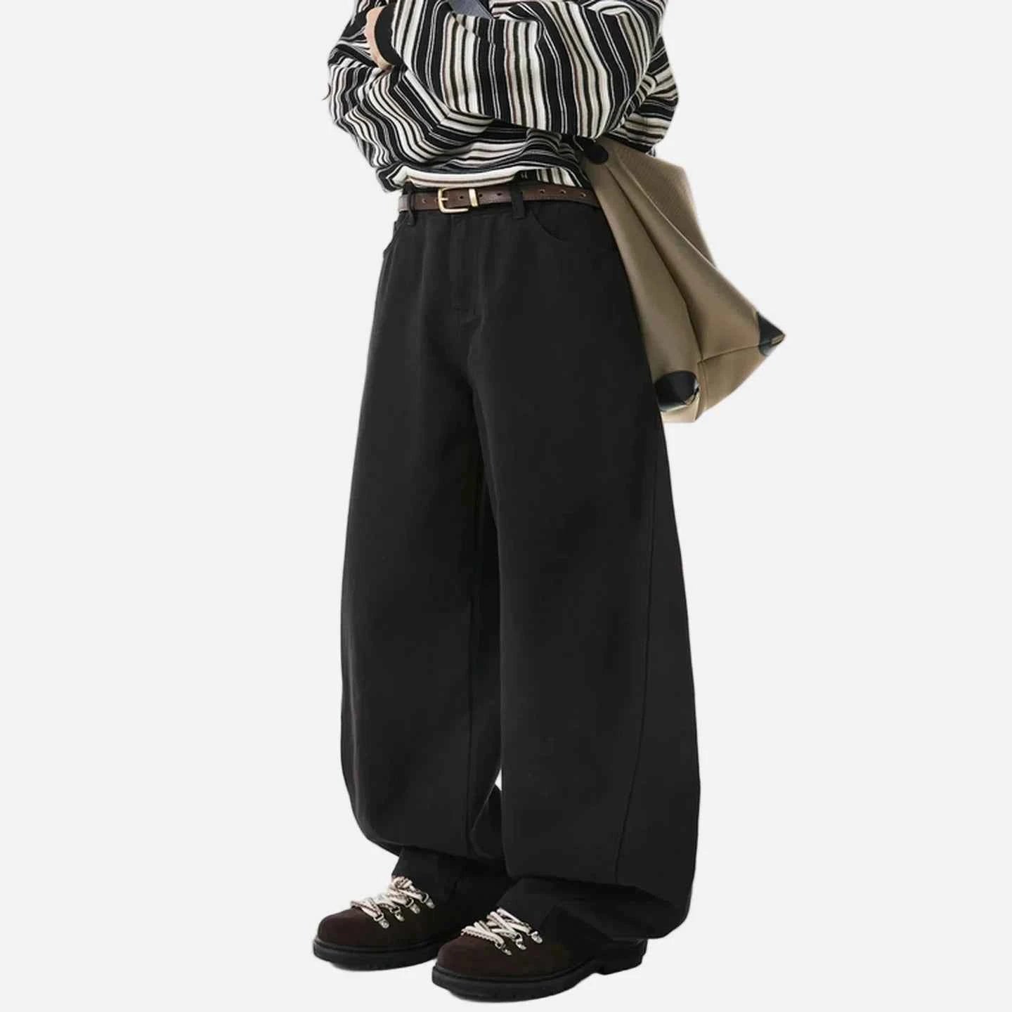 Y2K Vintage Cotton Relaxed Fit Casual Pants
