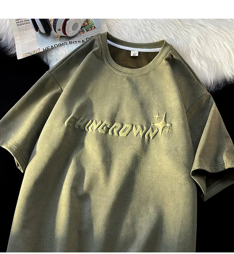 EHNGROWN Polygons Star Shape Short Sleeved T-Shirt