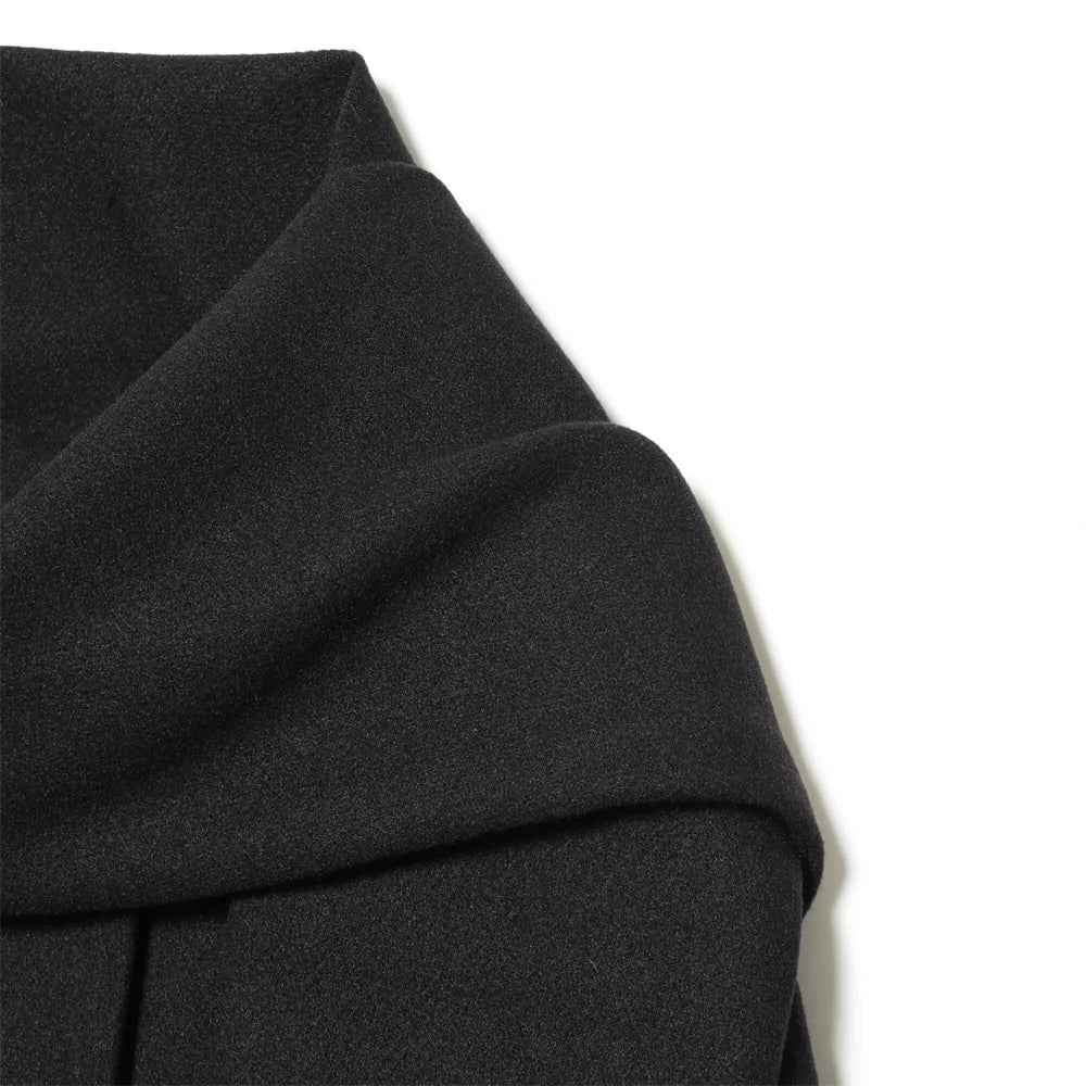 Stylish Warm Flexible Blend with-scarf Jacket