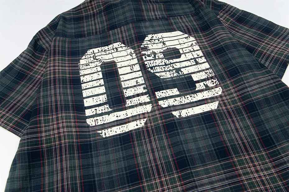 Flattering Plaid With Tie Button Up Casual Shirt