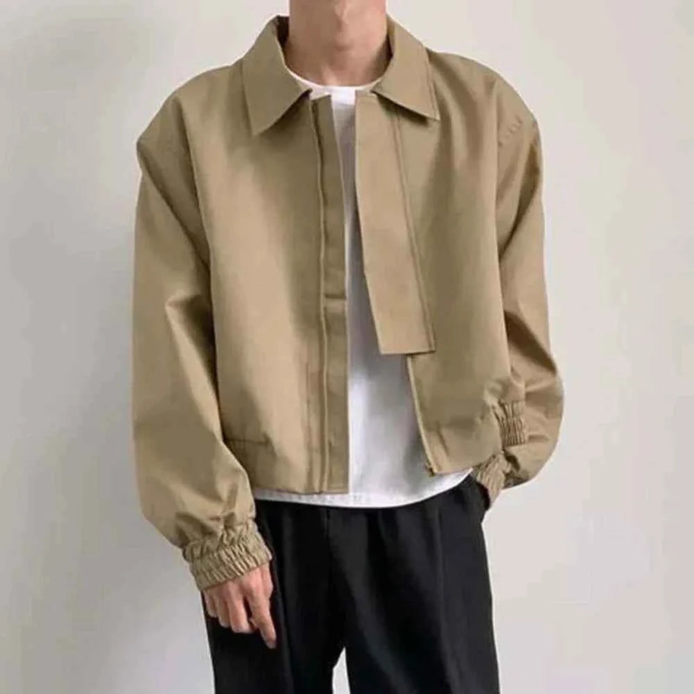 Men Signature British Casual Bomber Jacket