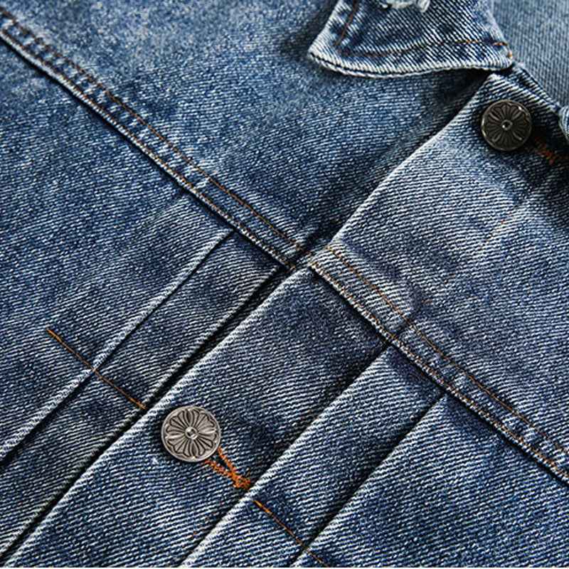 Y2K Lightweight Retro Oversized Blue Denim Jacket