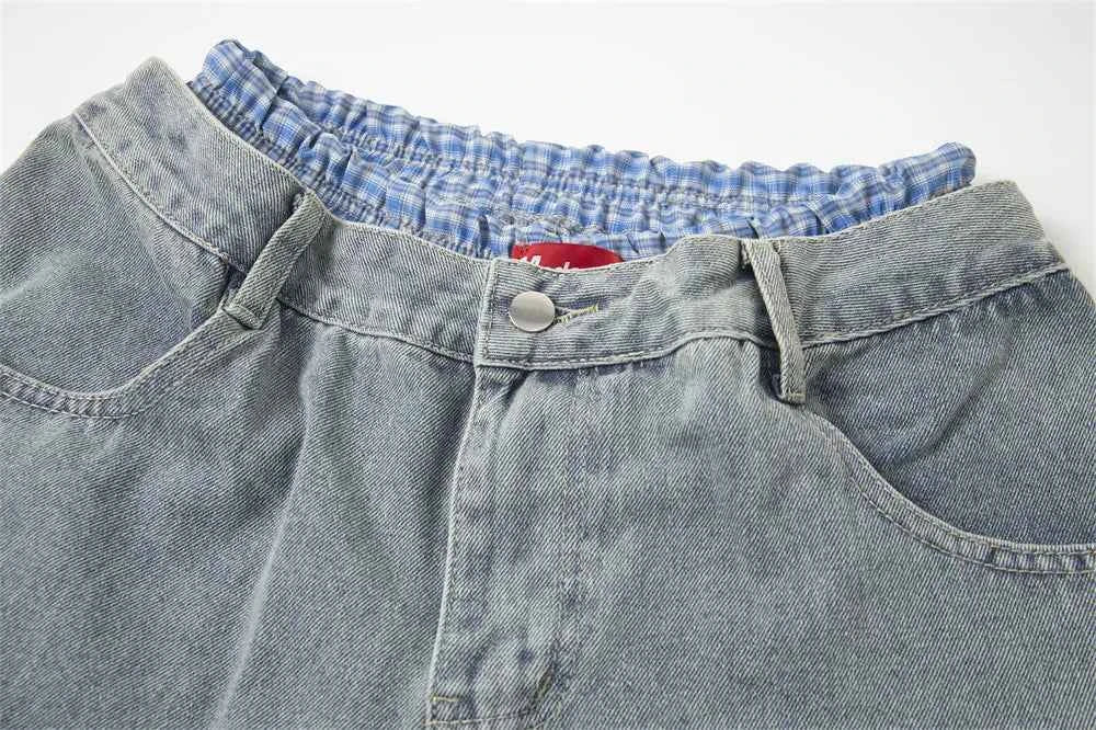 Trendy Cozy Retro High Waist Wide Leg Jeans