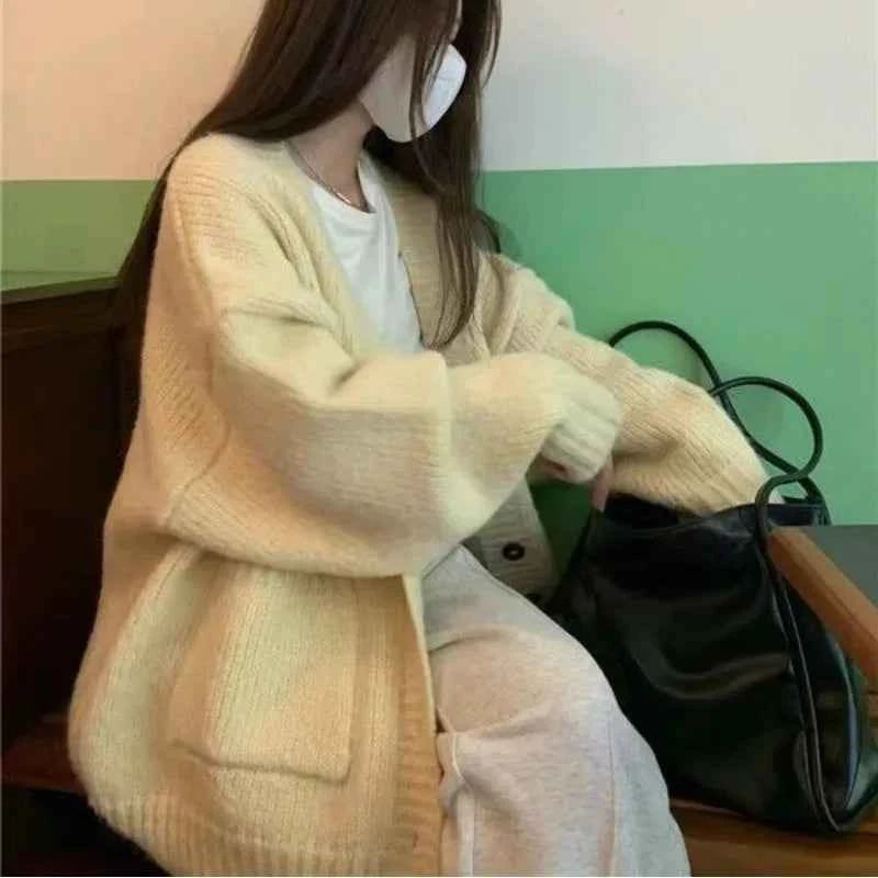 Effortless Knit Long Sleeve Cardigan
