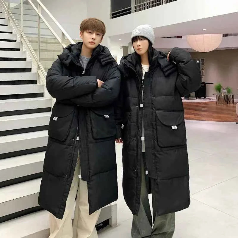 Y2K Thick Warm Hooded Puffer Padded Coat
