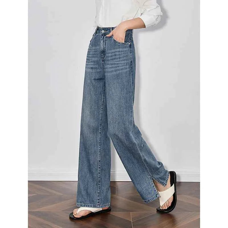Handmade Wide Leg Denim Jeans