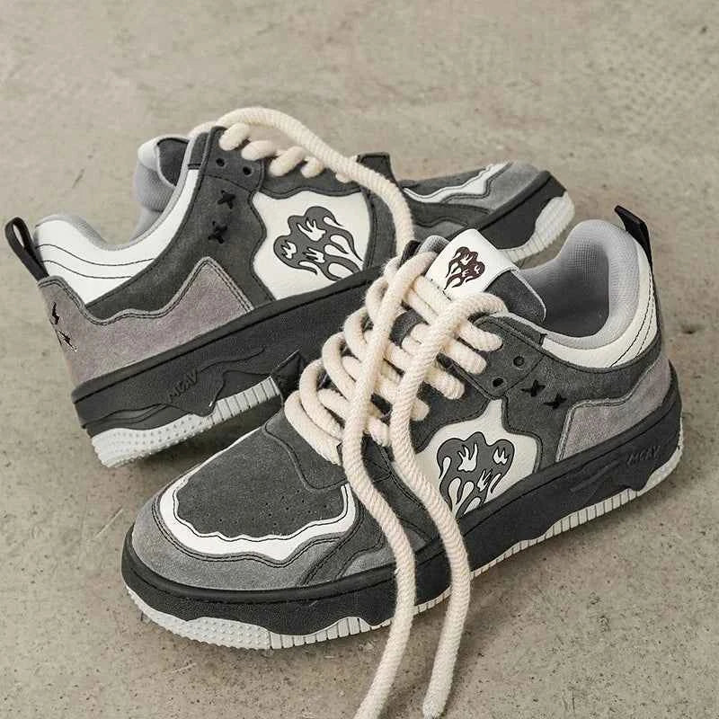 Vintage Chunky Athletic Platform Sneaker