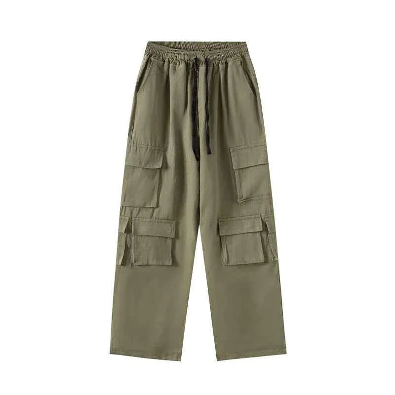 Streetwear Hio Hop Wide Leg Cargo Pants