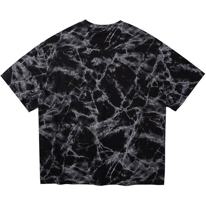 Butterfly Art Tie Die Long T-Shirt