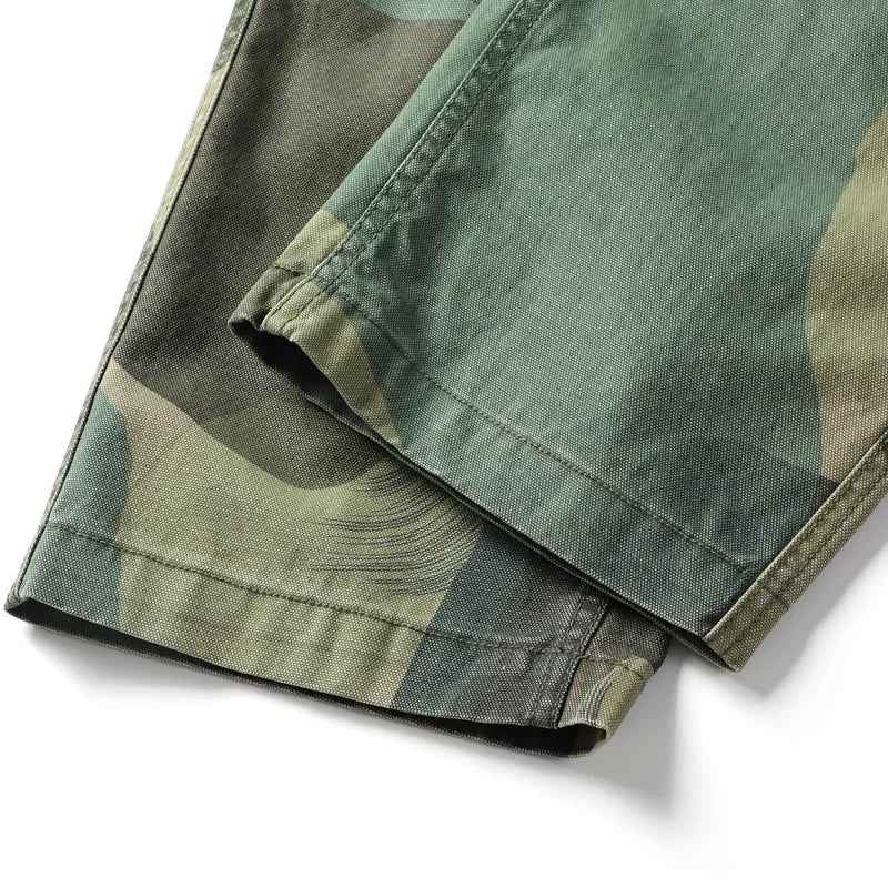 Japanese Camouflage Style Cargo Wide Leg Pants