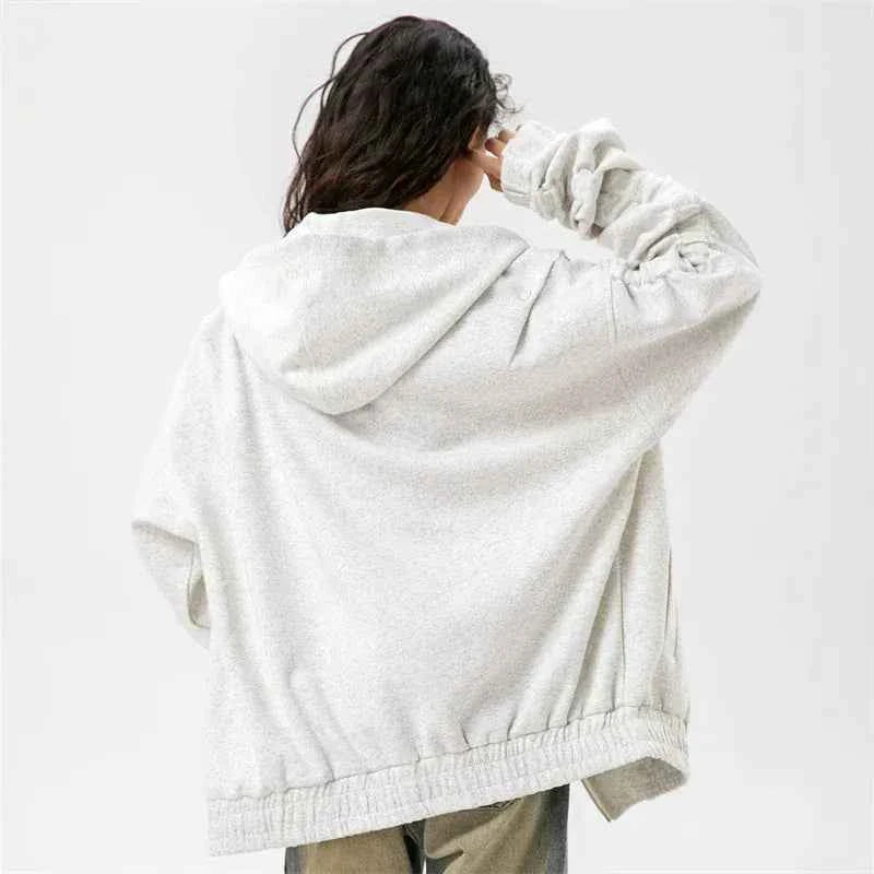 Zip Up Hoodie Edgy Urban