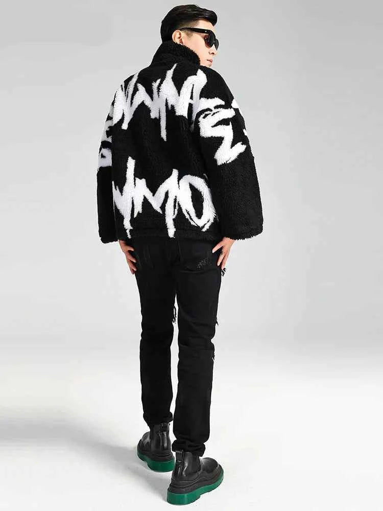 Oversized Thickened Warm Faux Fur Jacket