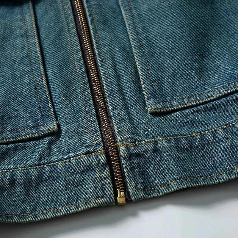 Versatile Y2K Loose Casual Denim Jacket
