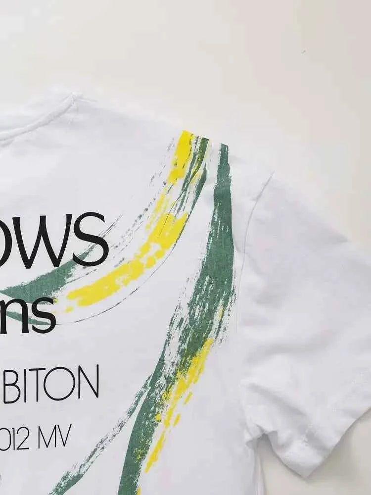 Vibrant Floral Print Cotton Women T-Shirt