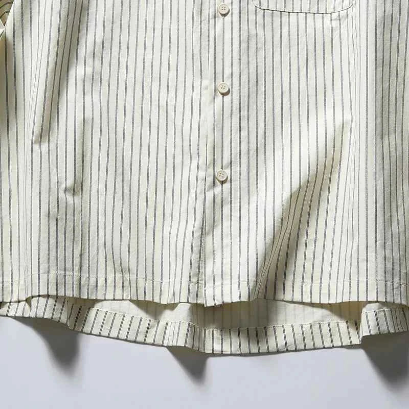 Y2K Retro Striped Loose Long Sleeve Shirt