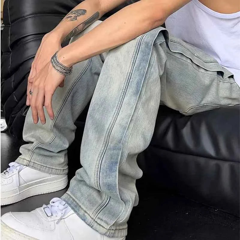 Luxury Retro Vintage Baggy Hip Hop Jeans