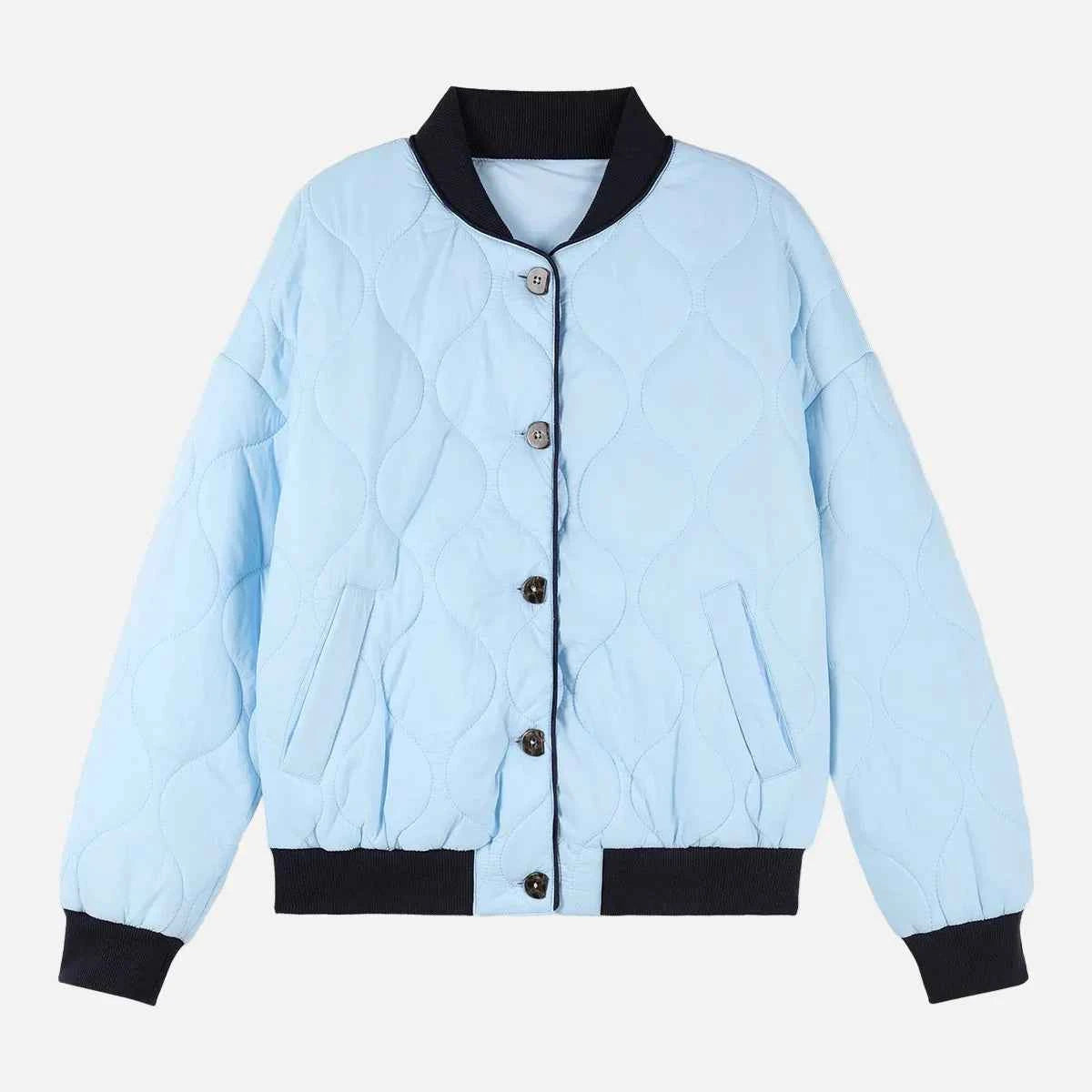 Winter Diamond Quilted Puffer Jacket