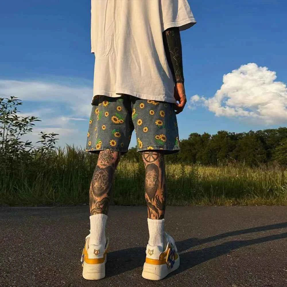 High Street Techwear Daisy Denim Short