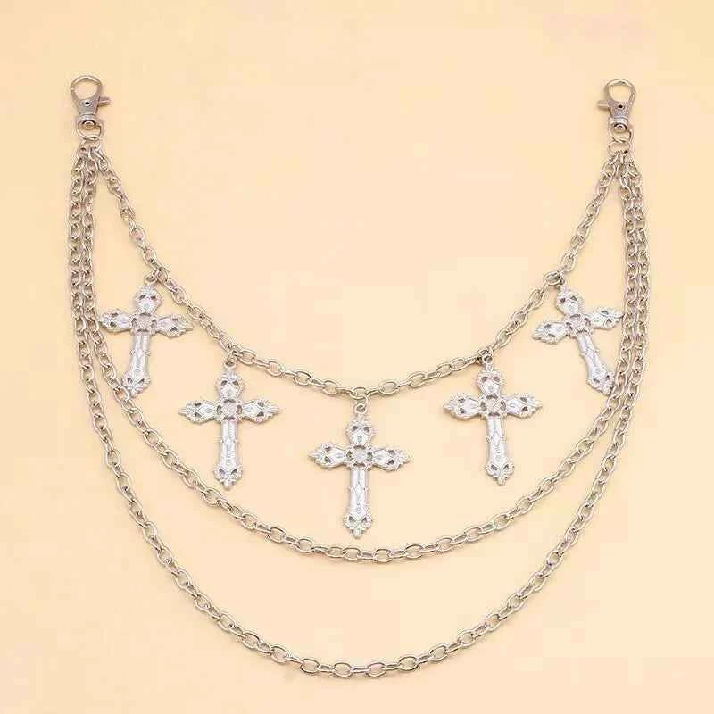 Punk Metal Waist Jeans Chain
