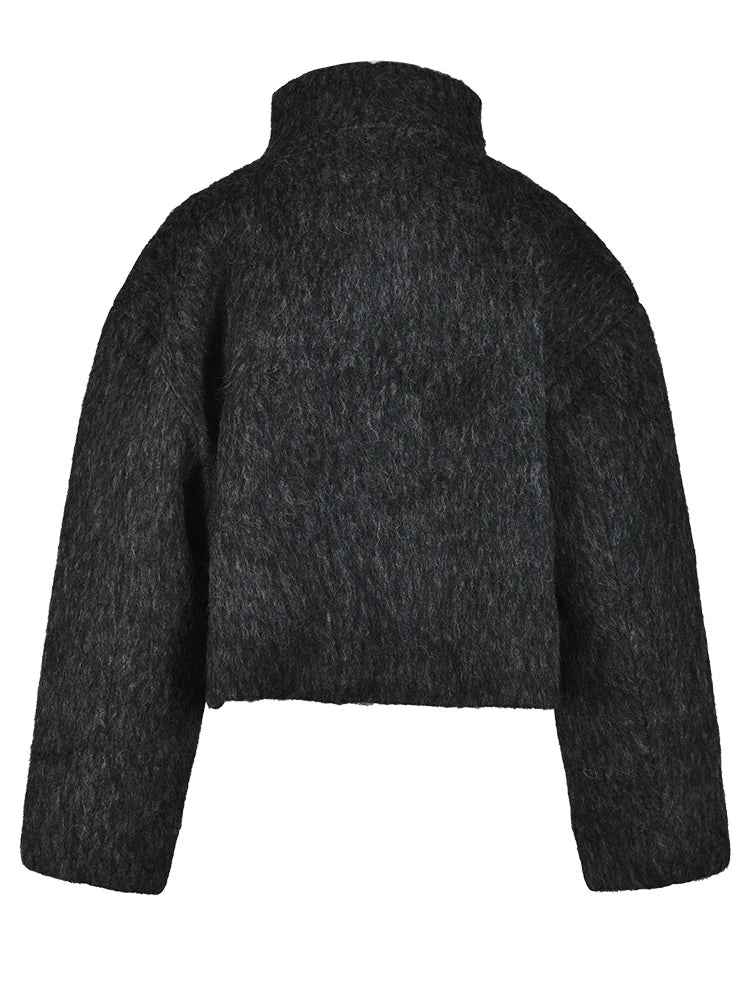 Short Wool-Feel Jacket, Upper West Side | Women - BYMANYC ® New York