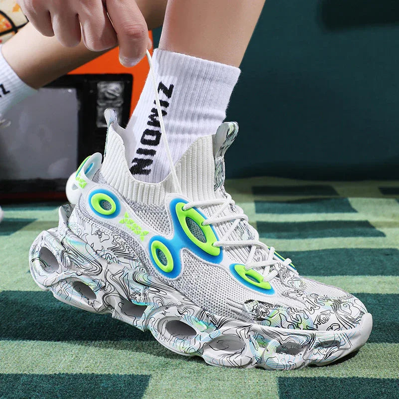 Street Mono T84 Sneakers - Luxuryurbanwear